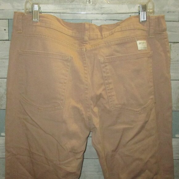 HEFT Denim Co men awesome beige jeans pants size 36 excellent - Picture 5 of 5
